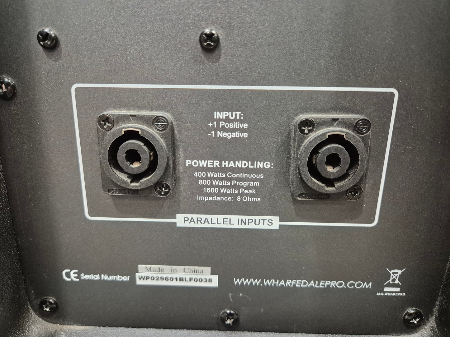 Wharfedale Pro Titan 15 - Passive PA Speaker (Good Condition)