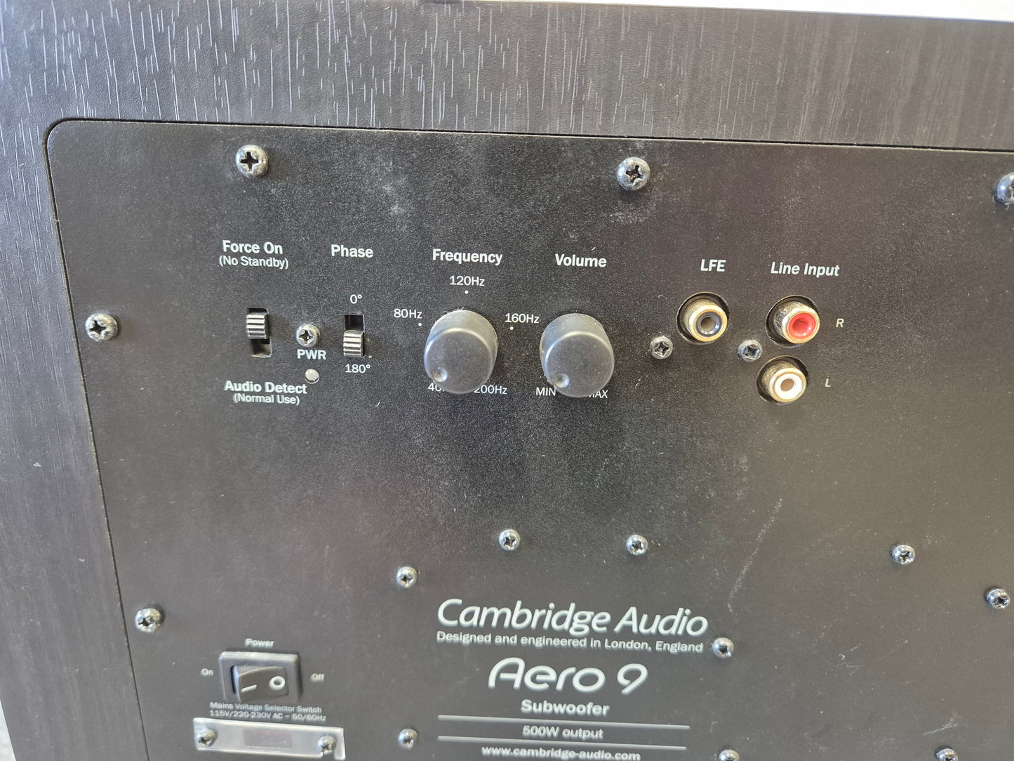 Cambridge Audio Aero 9 - High-Performance Subwoofer