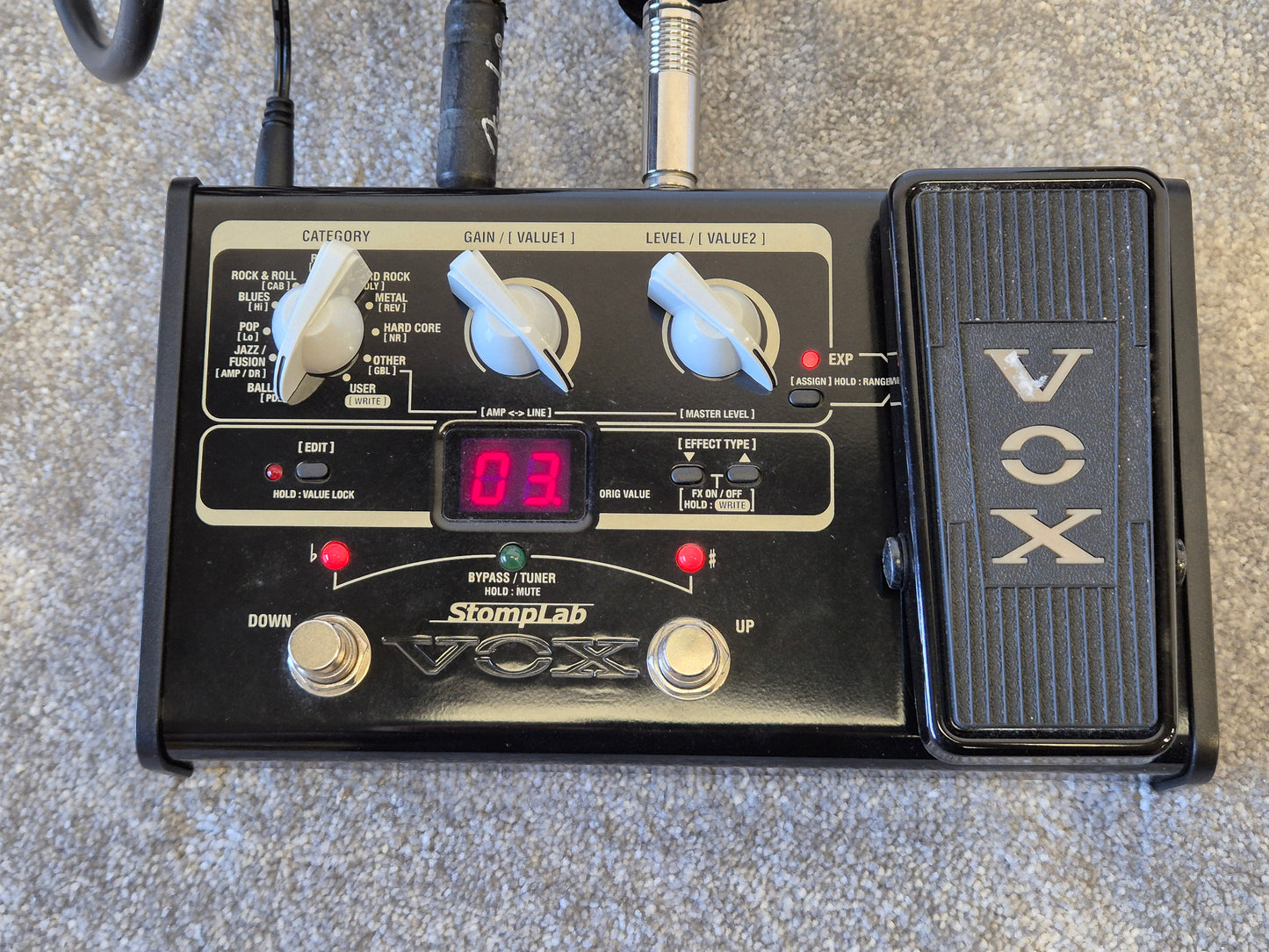 Vox StompLab IIG - Guitar Multi-Effects Pedal w/ Original Box