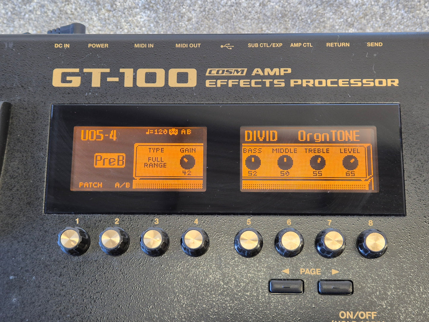 Boss GT-100 - Multi Effects Processor w/ Original Box