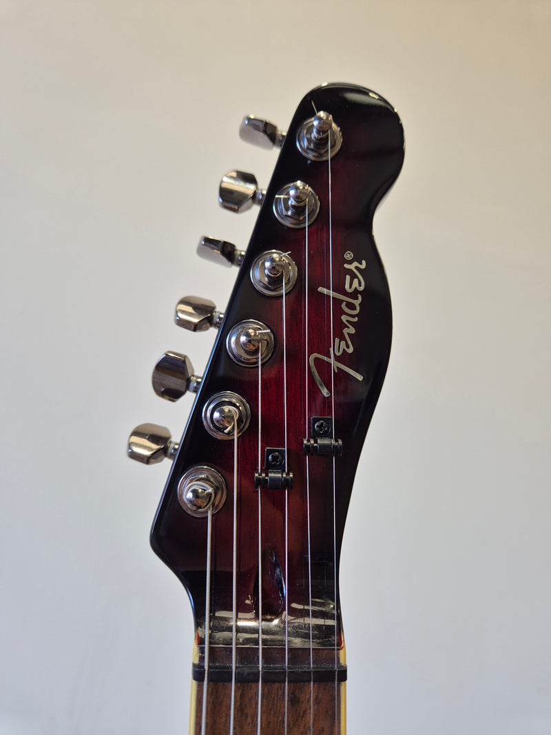 Fender FMT Custom Telecaster - Electric Guitar - Black Cherry Burst - image 5