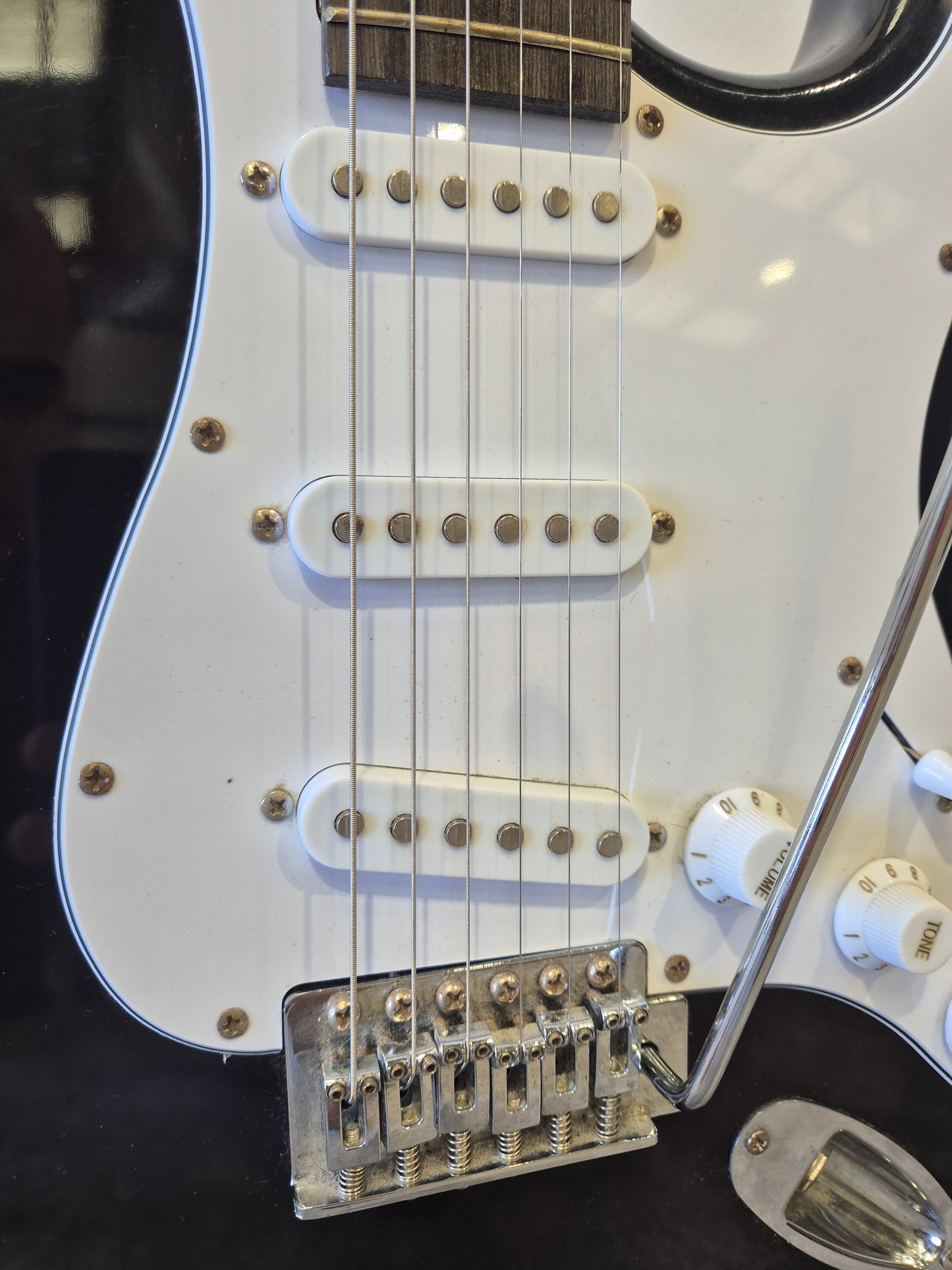 RockJam RJEG02 - Electric Guitar - Black