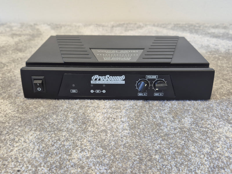 Prosound L59AW Twin Microphone Portable VHF Wireless (Spares or Repairs) - image 2