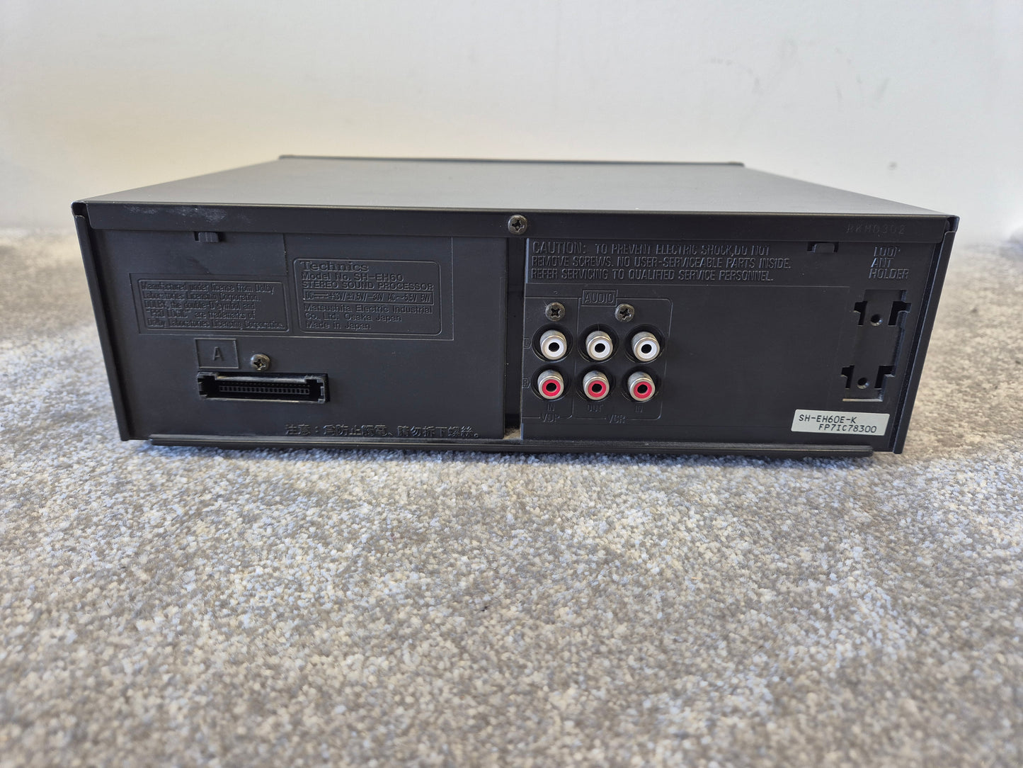Technics SH-EH60 - Stereo Sound Processor