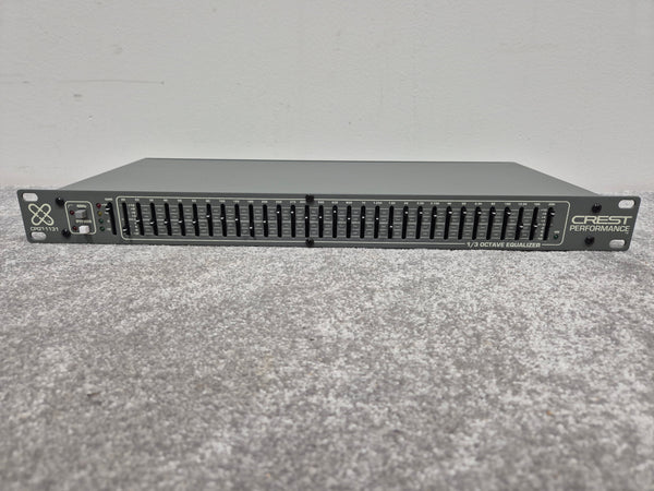 Crest CPQ1131 - 31-Band Graphics Equalizer