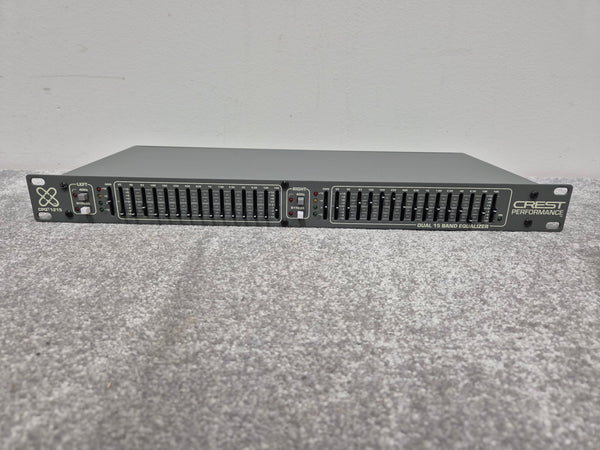 Crest CPQ1215 - 2-Channel, 15 band Graphic Equalizer
