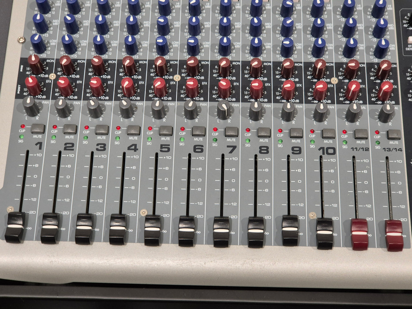 Peavey PV 14 USB - Versatile 14-Channel Mixer w/ Flight Case