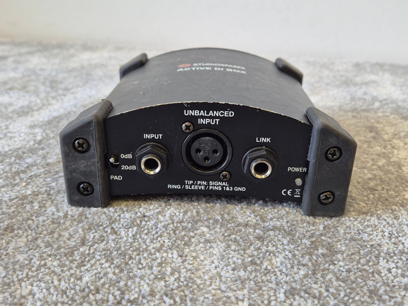 Studiospares Active DI Box - Unbalanced Instrument Converter - image 8