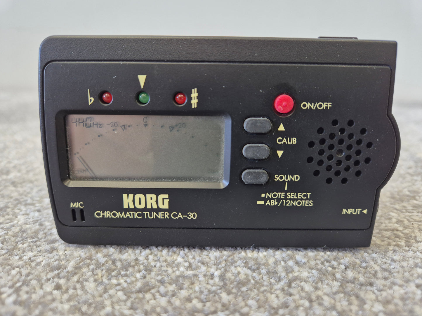 Korg CA-30 - Chromatic Tuner w/ Original Box
