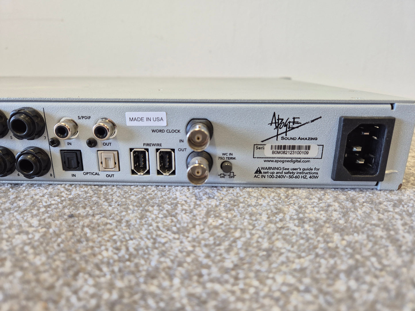 Apogee Ensemble - High-End Audio Interface w/ Original Box