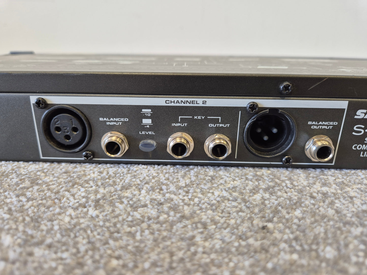 Samson S-Com Plus - Stereo Compressor/Limiter w/ Original Box