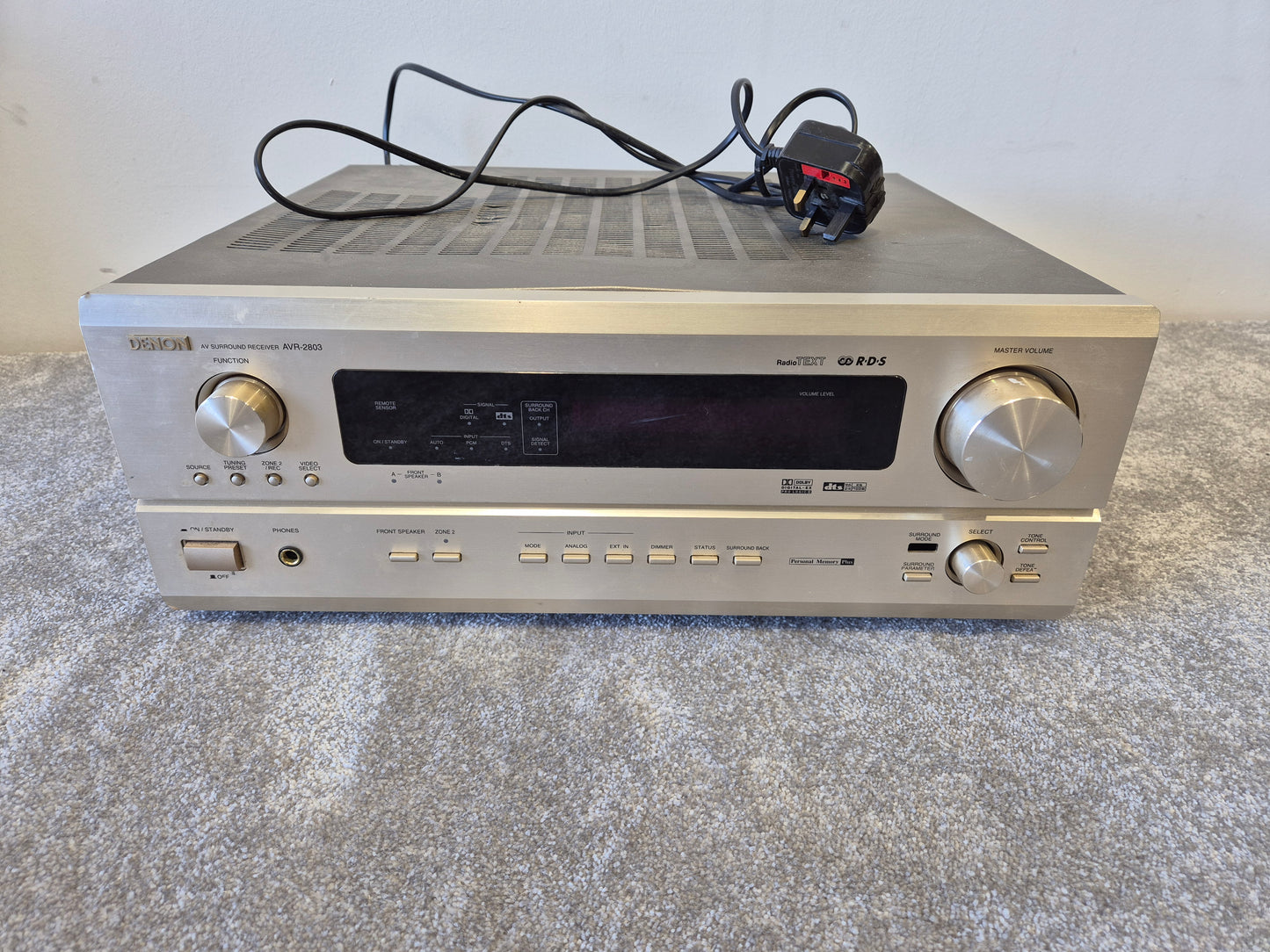 Denon AVR-2803 - 6.1 Channel AV Receiver (Spares or Repairs)