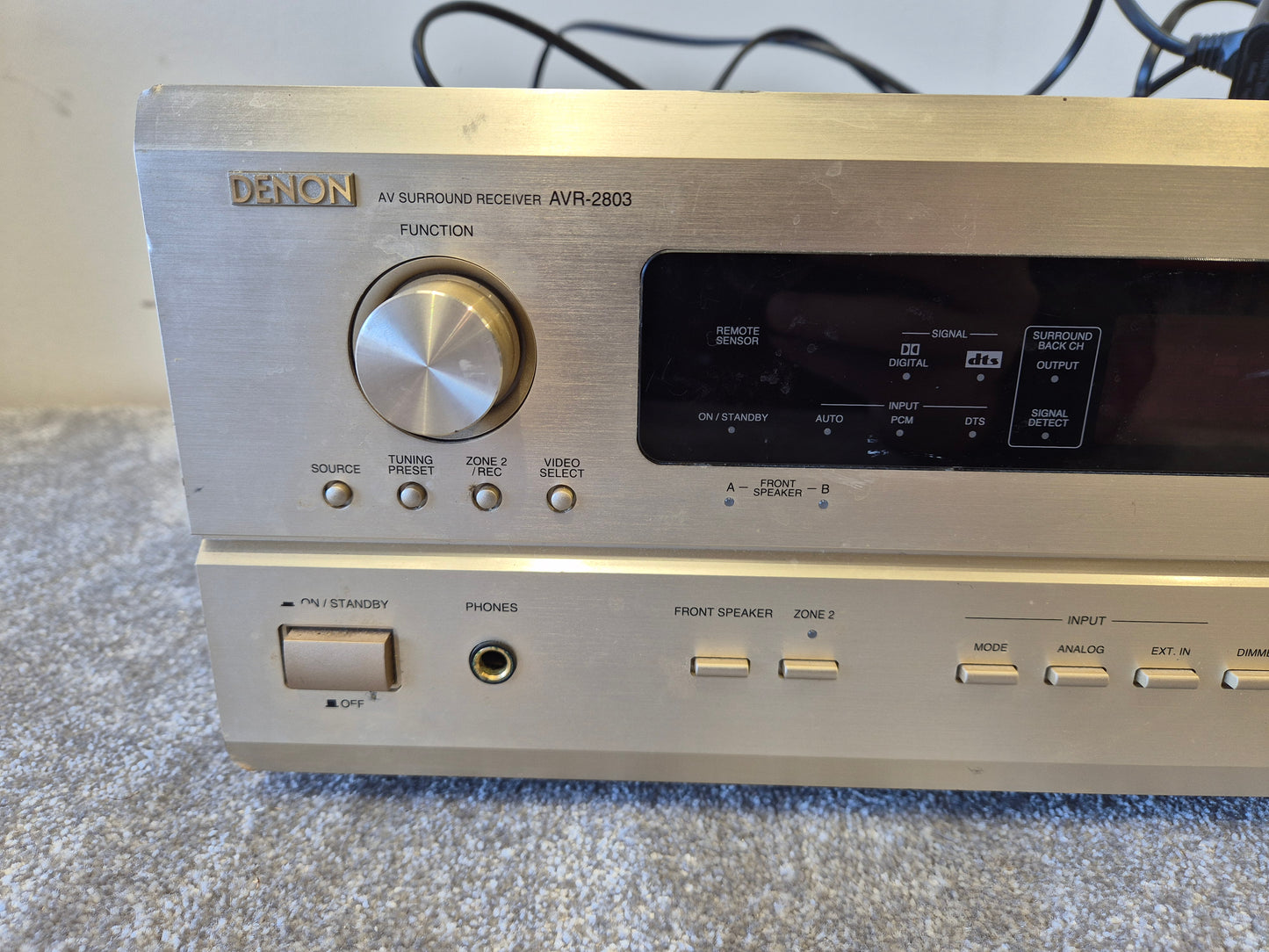 Denon AVR-2803 - 6.1 Channel AV Receiver (Spares or Repairs)