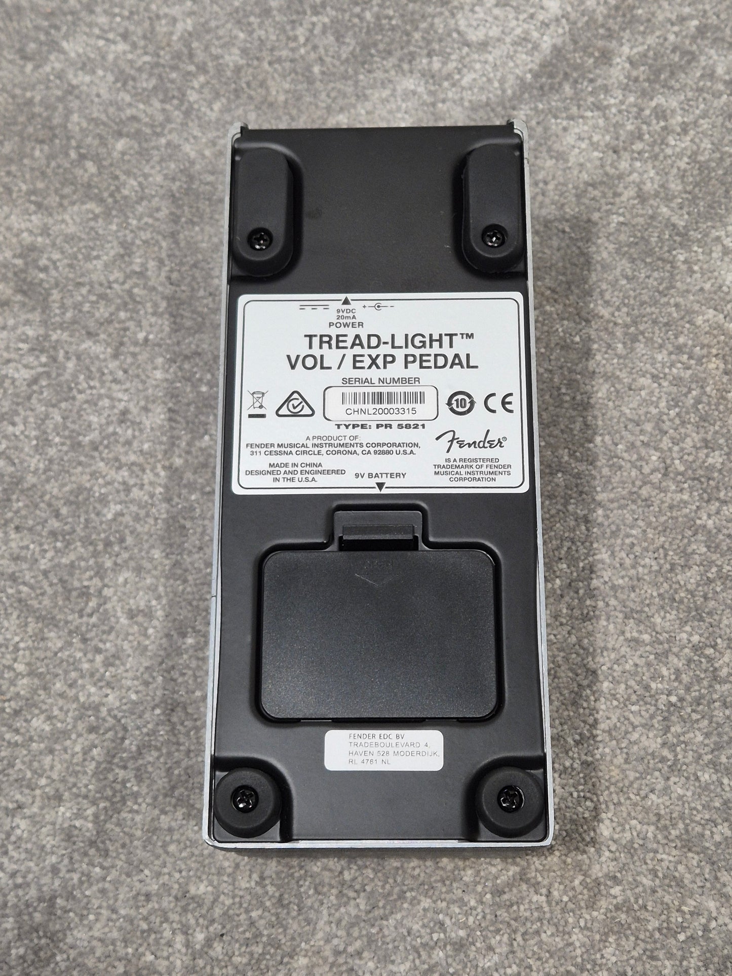 Fender Tread-Light Volume - Versatile Expression Pedal