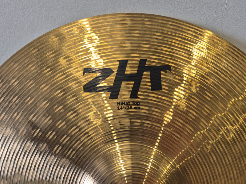Zildjian ZHT 14-inch hi-hat Cymbals (Top and Bottom) - image 3