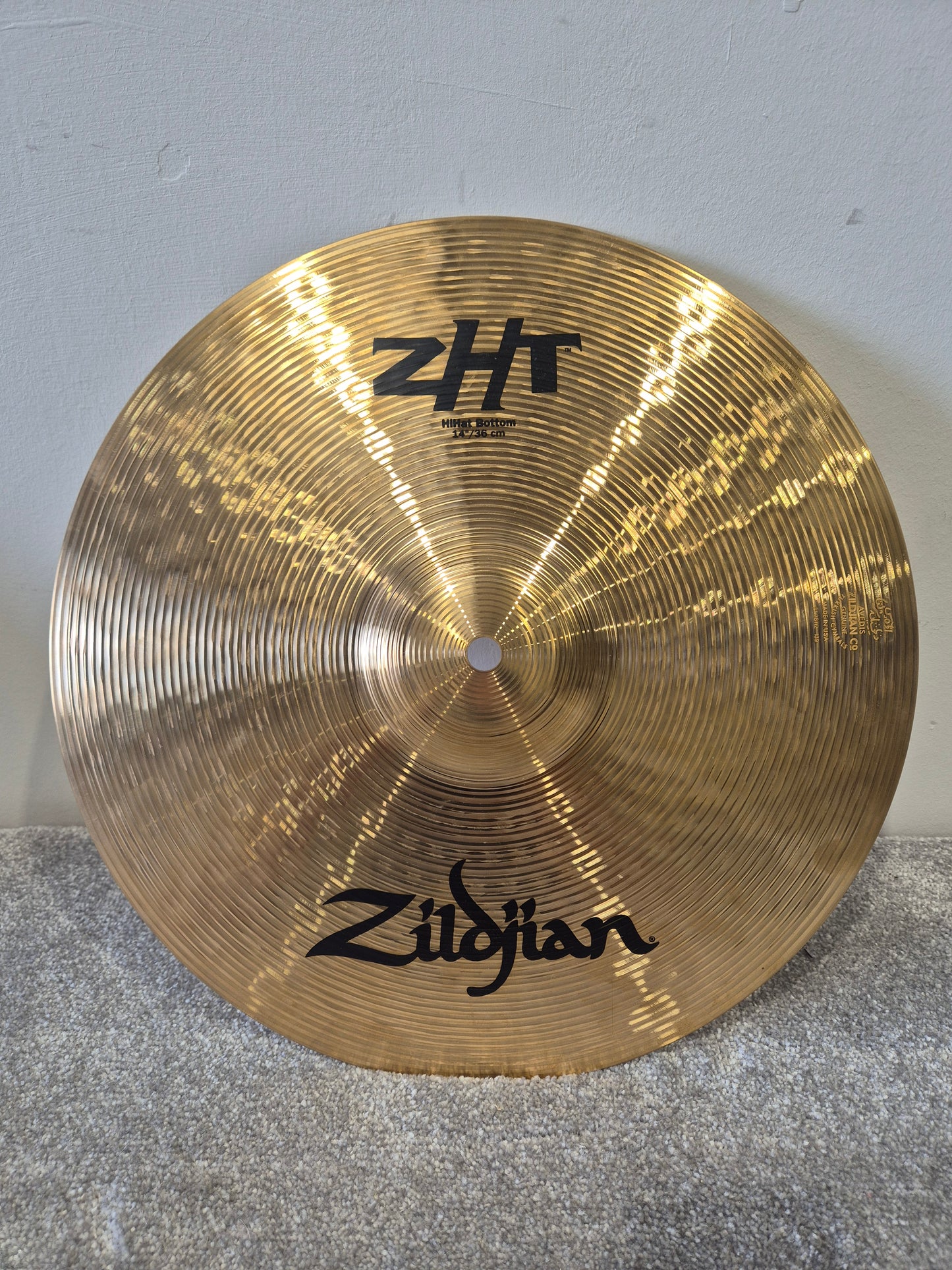 Zildjian ZHT 14-inch hi-hat Cymbals (Top and Bottom)