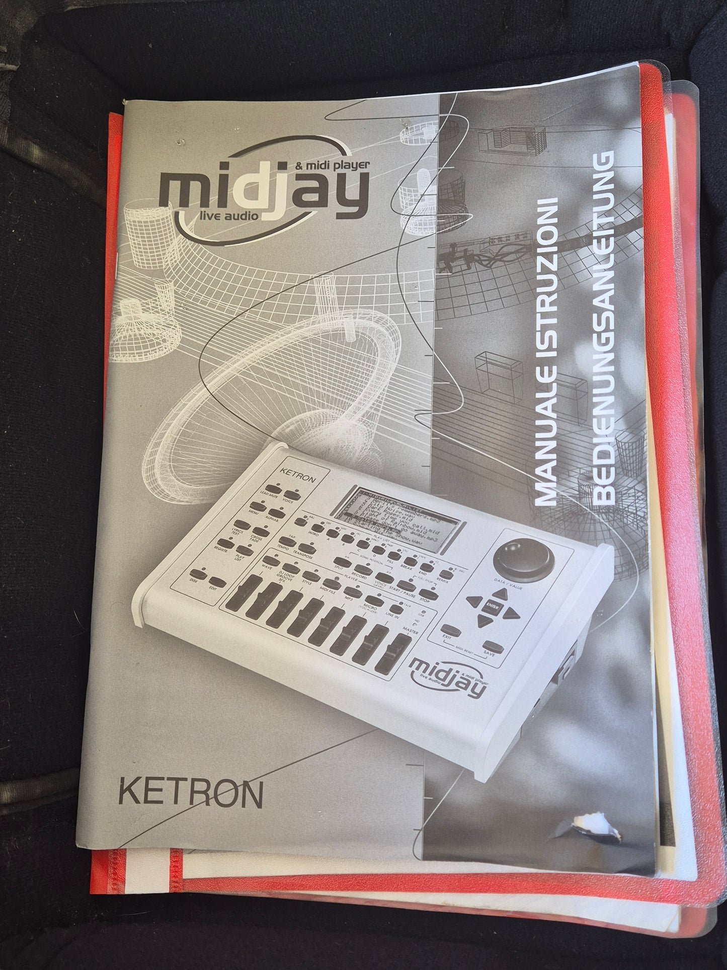 Ketron Midjay Live Audio/Midi Player - Multimedia Module w/ Soft Bag - Excellent