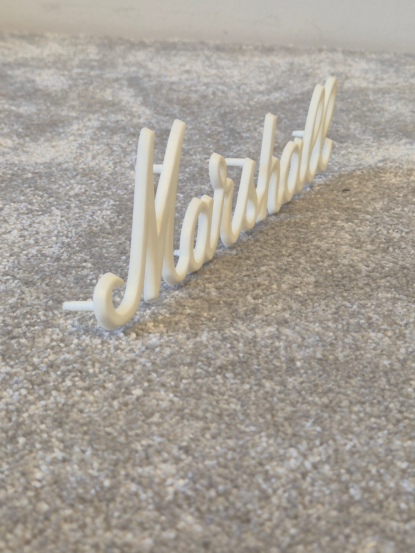 Marshall Logo Badge - 23cm Speaker Amp Badge