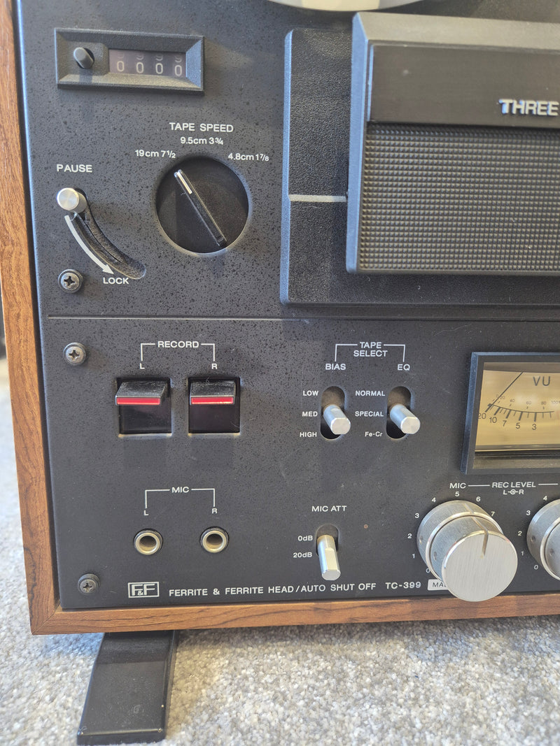 Sony TC-399 REEL-TO-REEL Recorder - 3-Motor 3-Head - Excellent - image 4