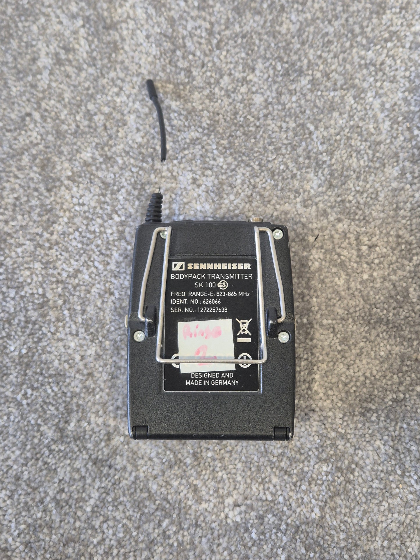 Sennheiser SK 100 G3 - Beltpack Transmitter