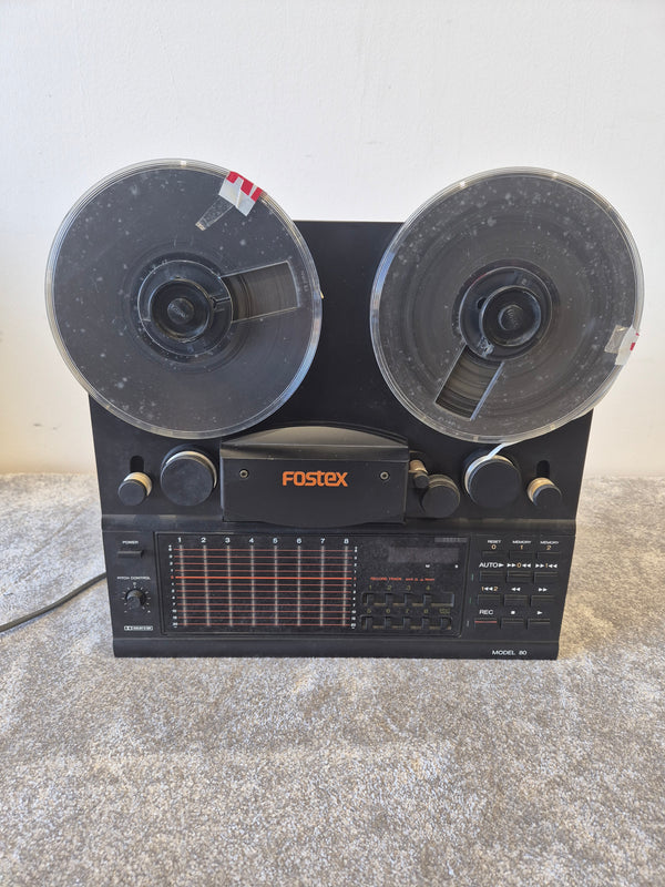 Fostex Model 80 - 8-Track Reel-to-Reel Tape Recorder (Read Description)