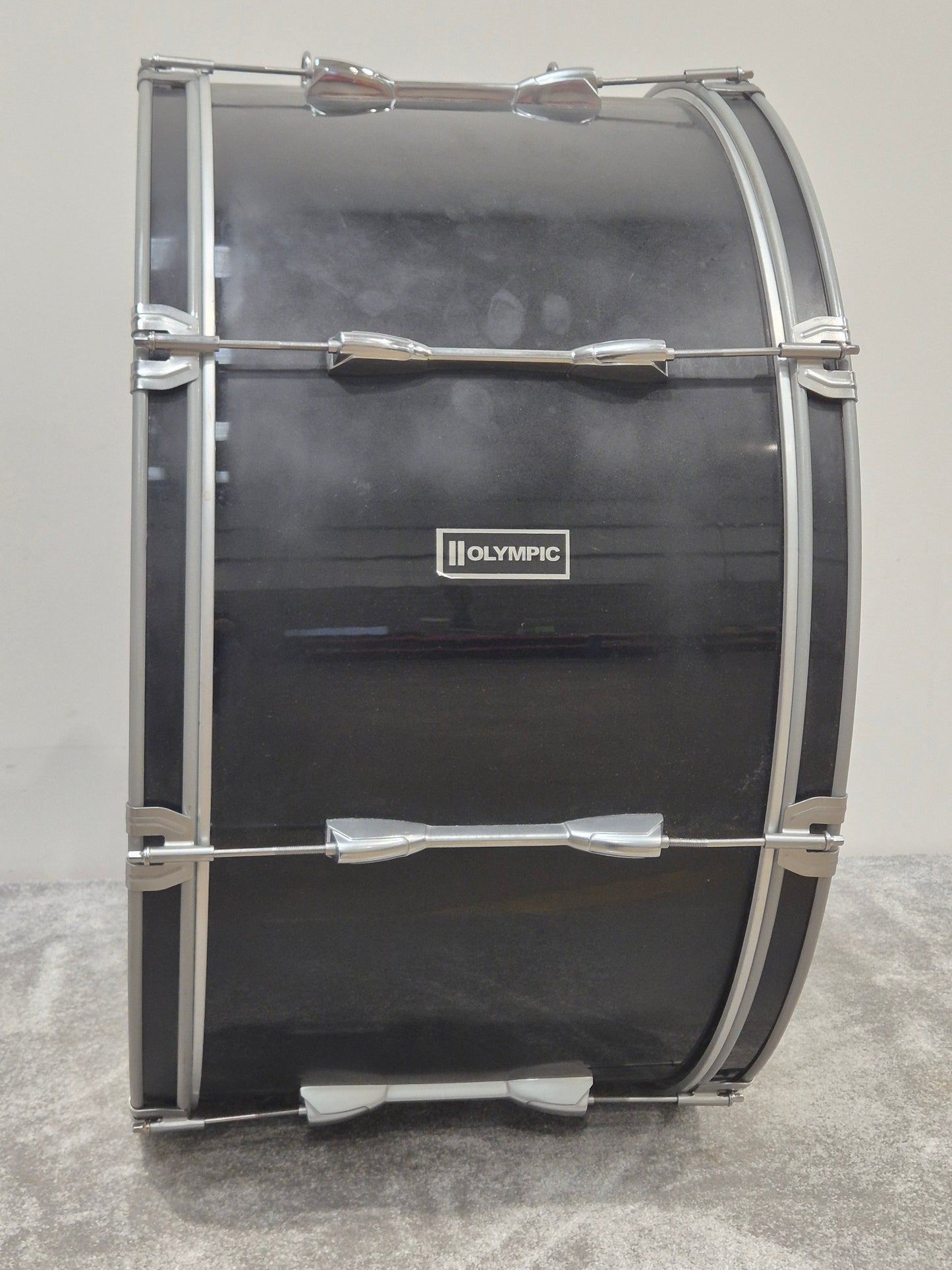 Olympic 28-inch Marching Drum - Black