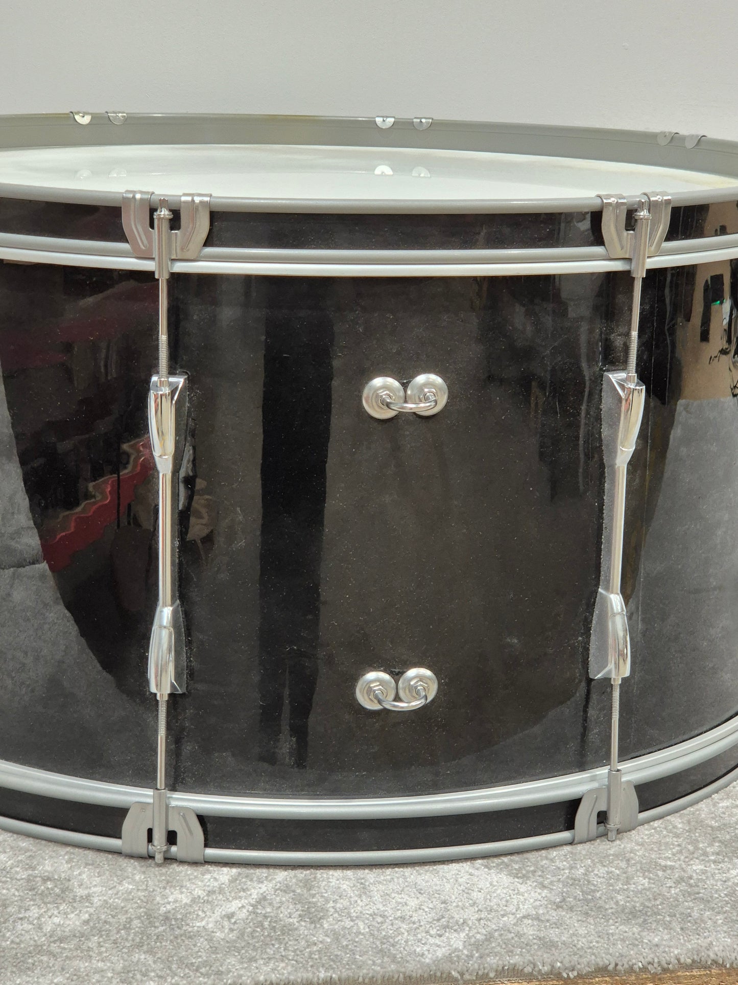 Olympic 28-inch Marching Drum - Black