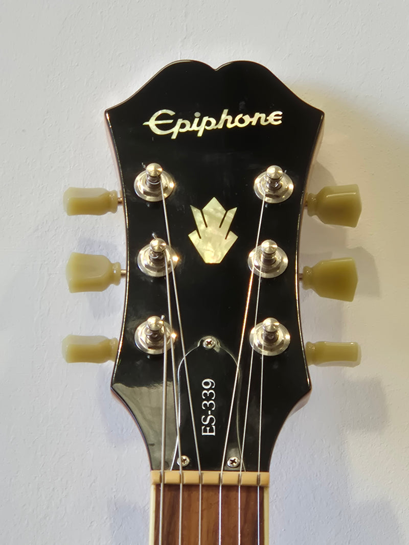 Epiphone ES-339 Pro Semi Hollow Electric Guitar Upgraded Seymour Duncan Pickups w/ Hard Case - image 5
