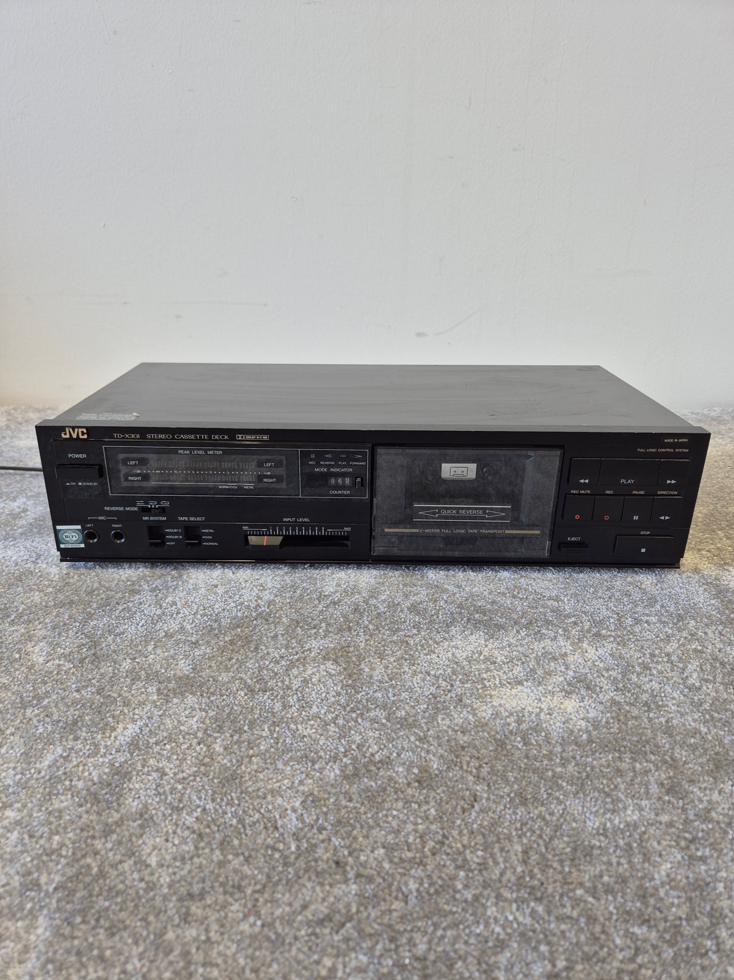 JVC TD-X301 - Stereo Cassette Deck
