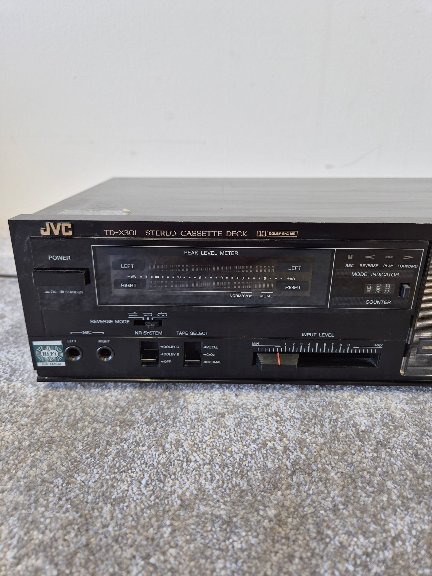JVC TD-X301 - Stereo Cassette Deck
