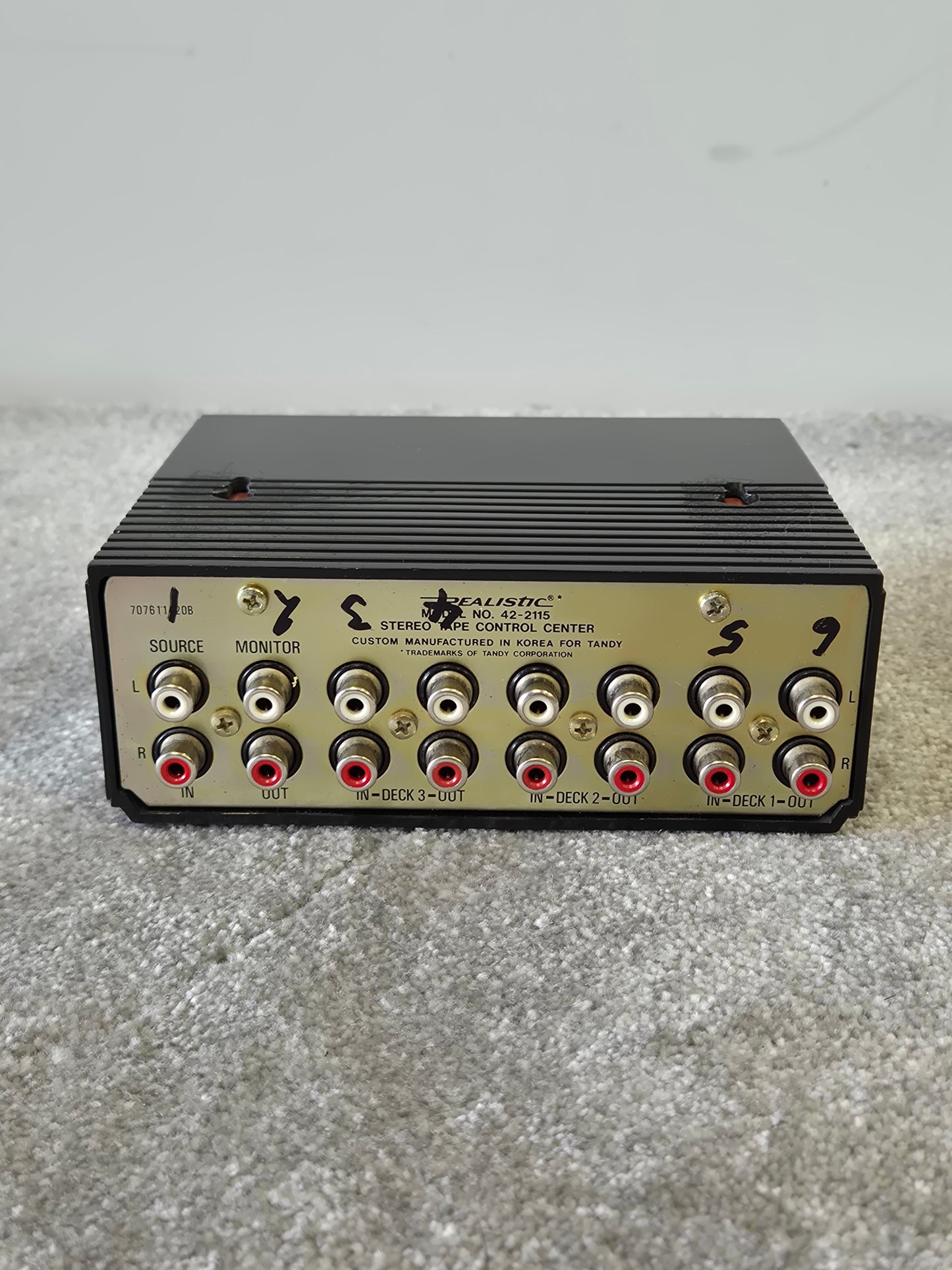 Realistic Tape Control Center - Passive Switchbox