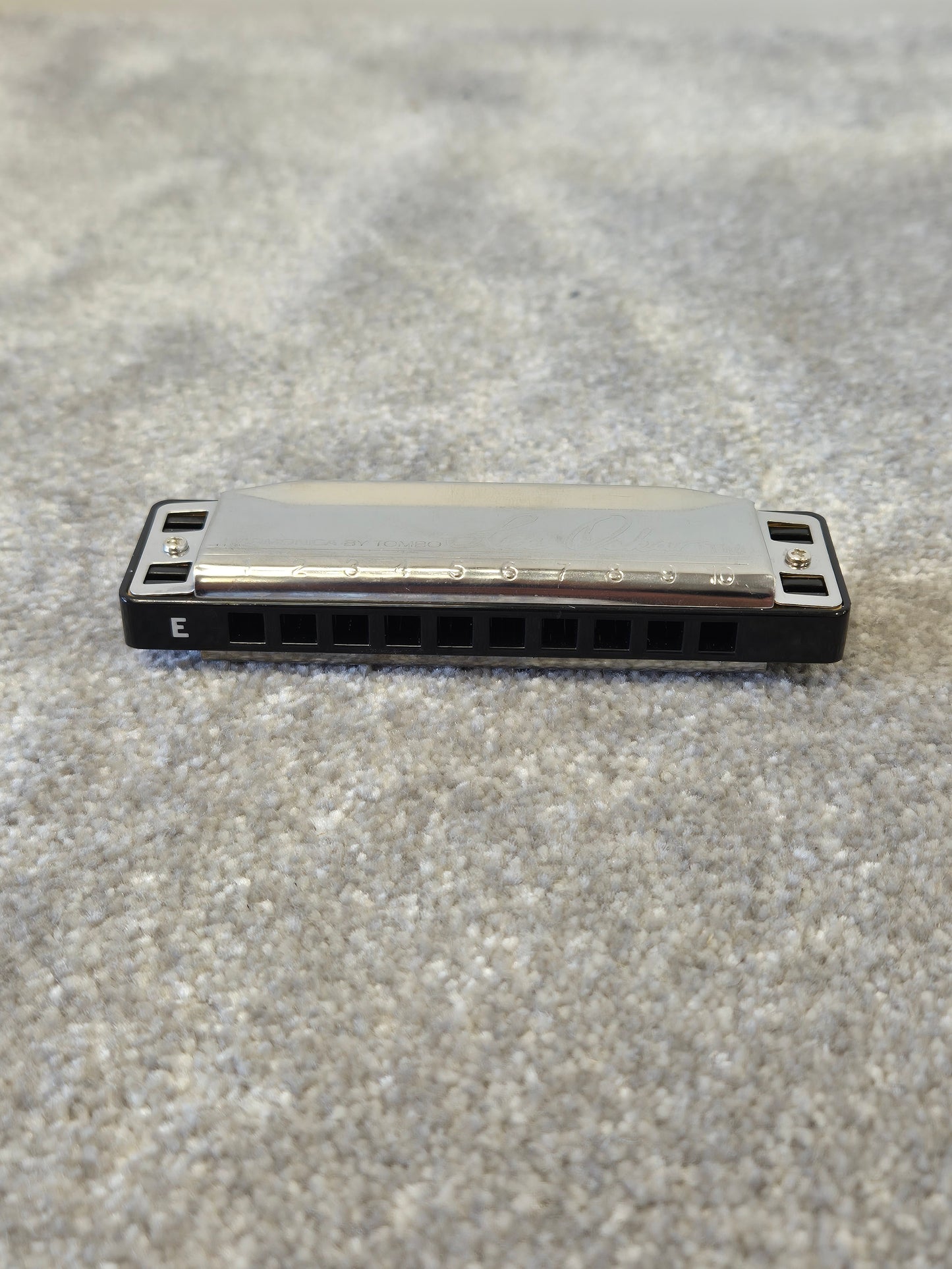 Lee Oskar Harmonica E - Harmonica by Tombo w/ Black Case