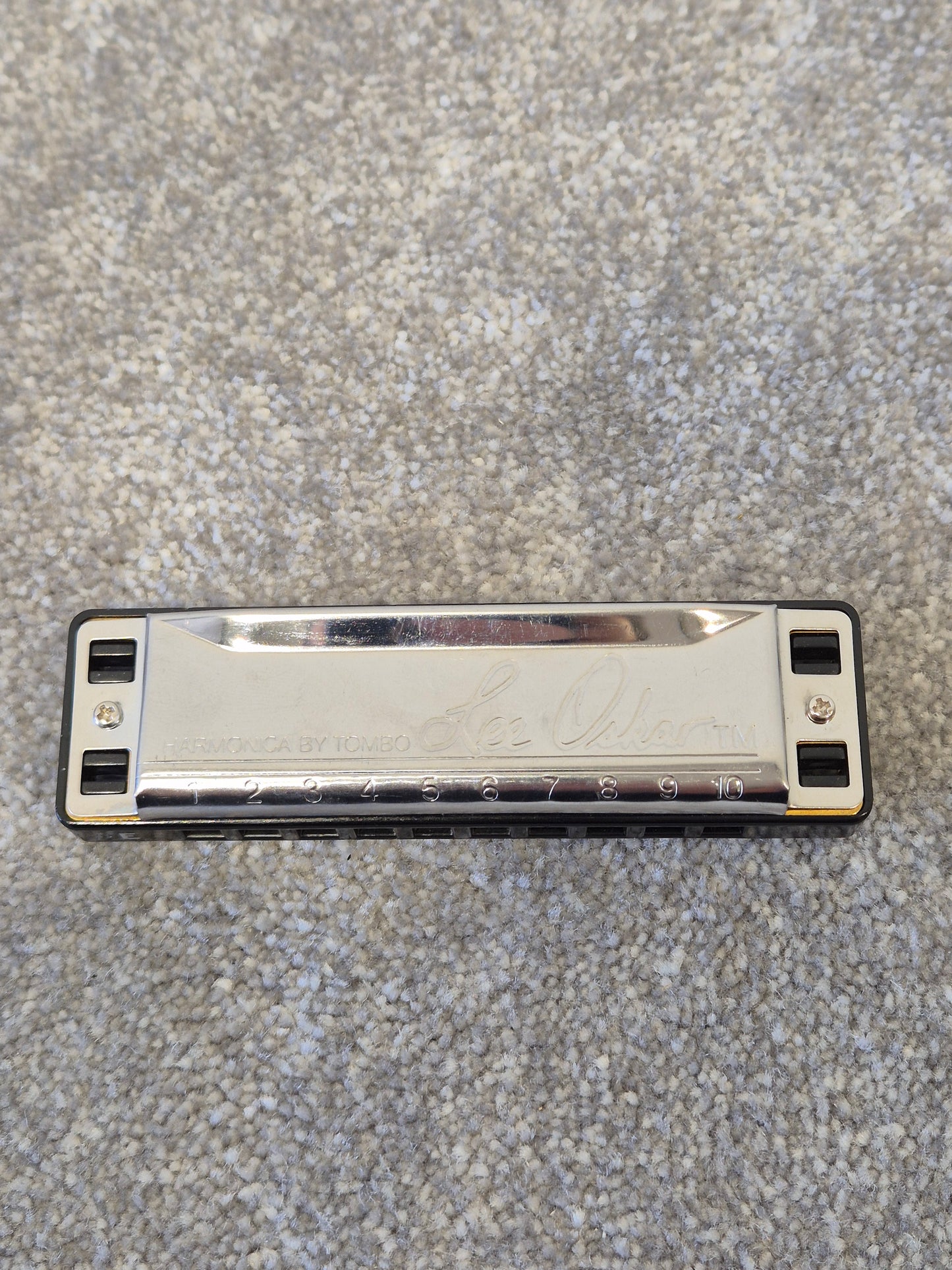 Lee Oskar Harmonica E - Harmonica by Tombo w/ Black Case