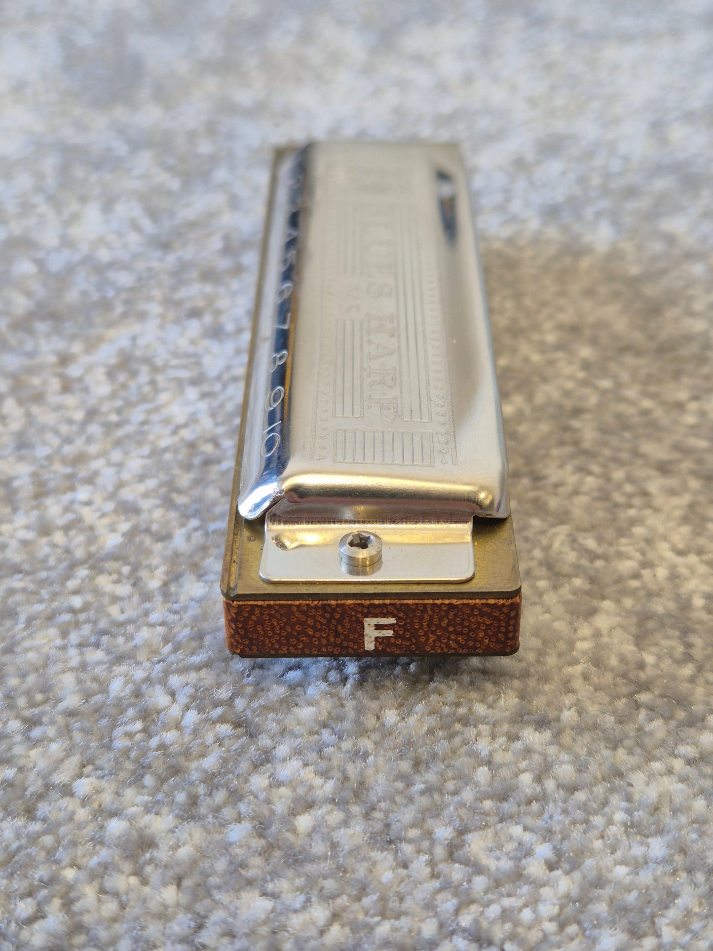 Hohner Blues Harp Harmonica - Key F w/ Case