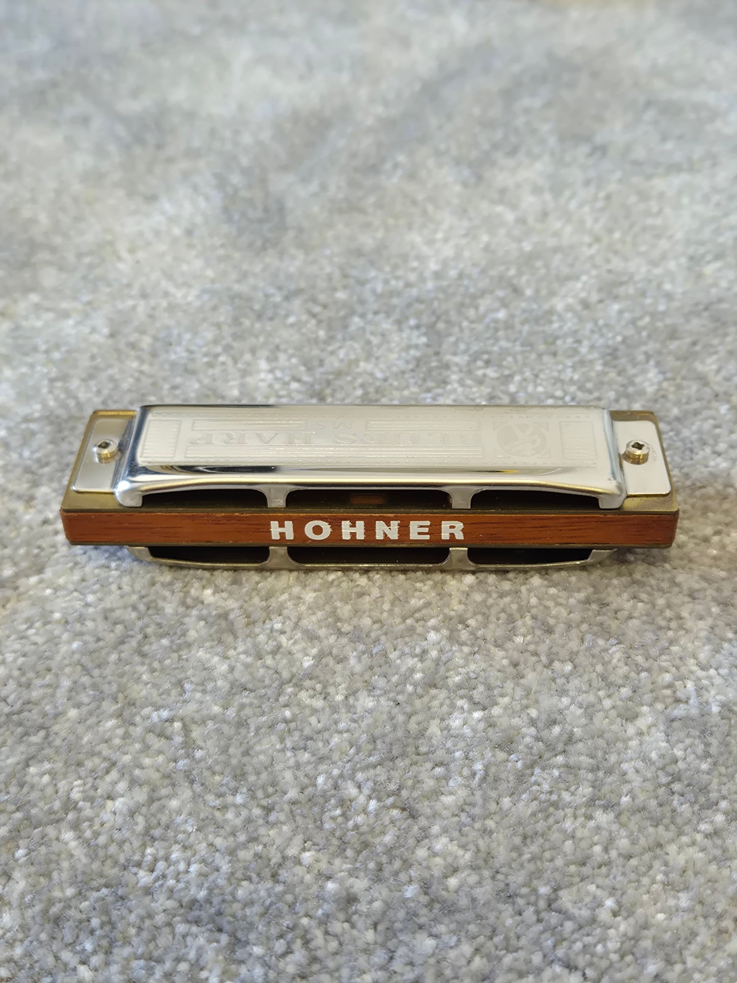 Hohner Blues Harp Harmonica - Key F w/ Case