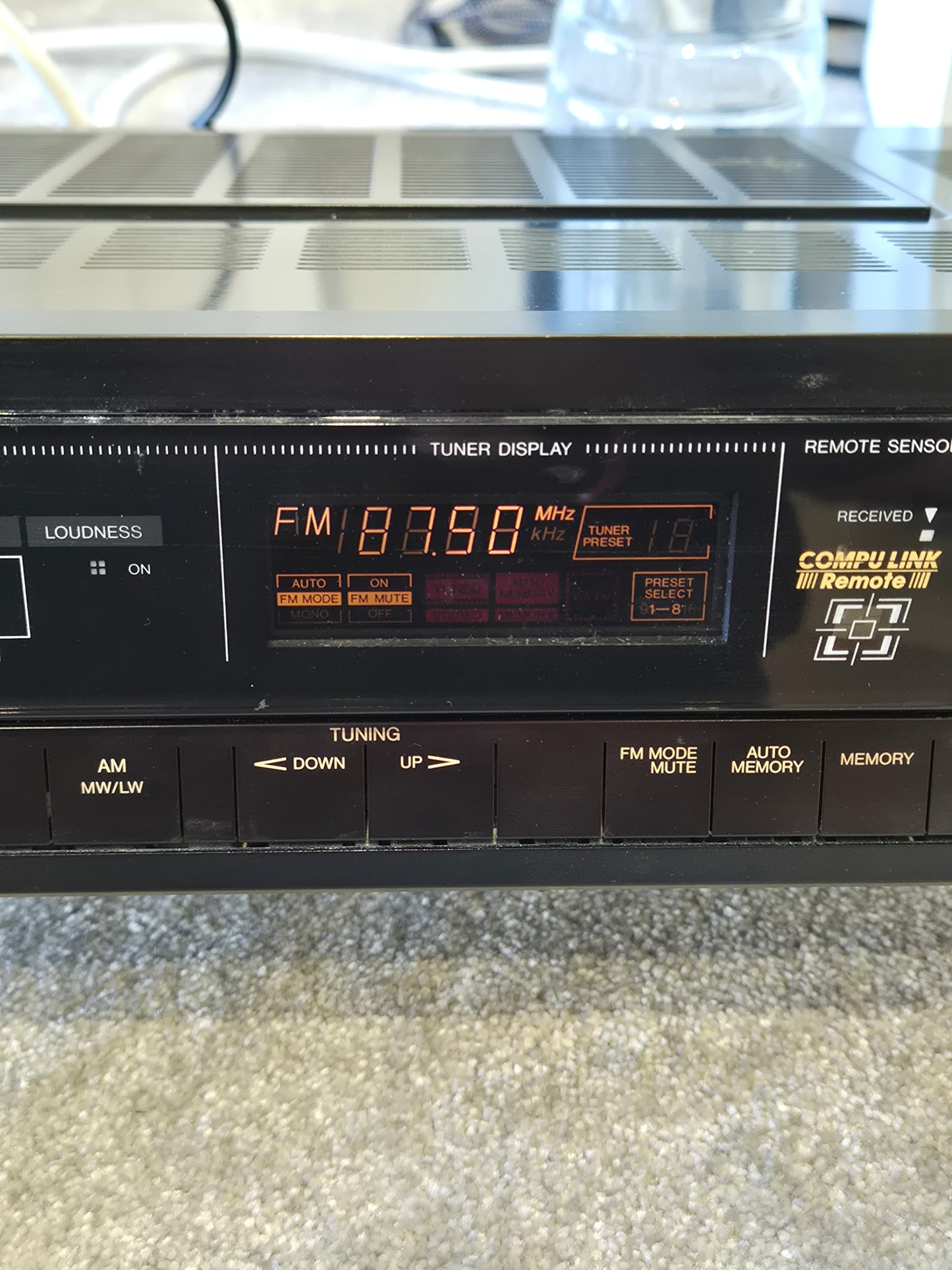 JVC RX-250 - Solid-State Amplifier and Stereo Receiver