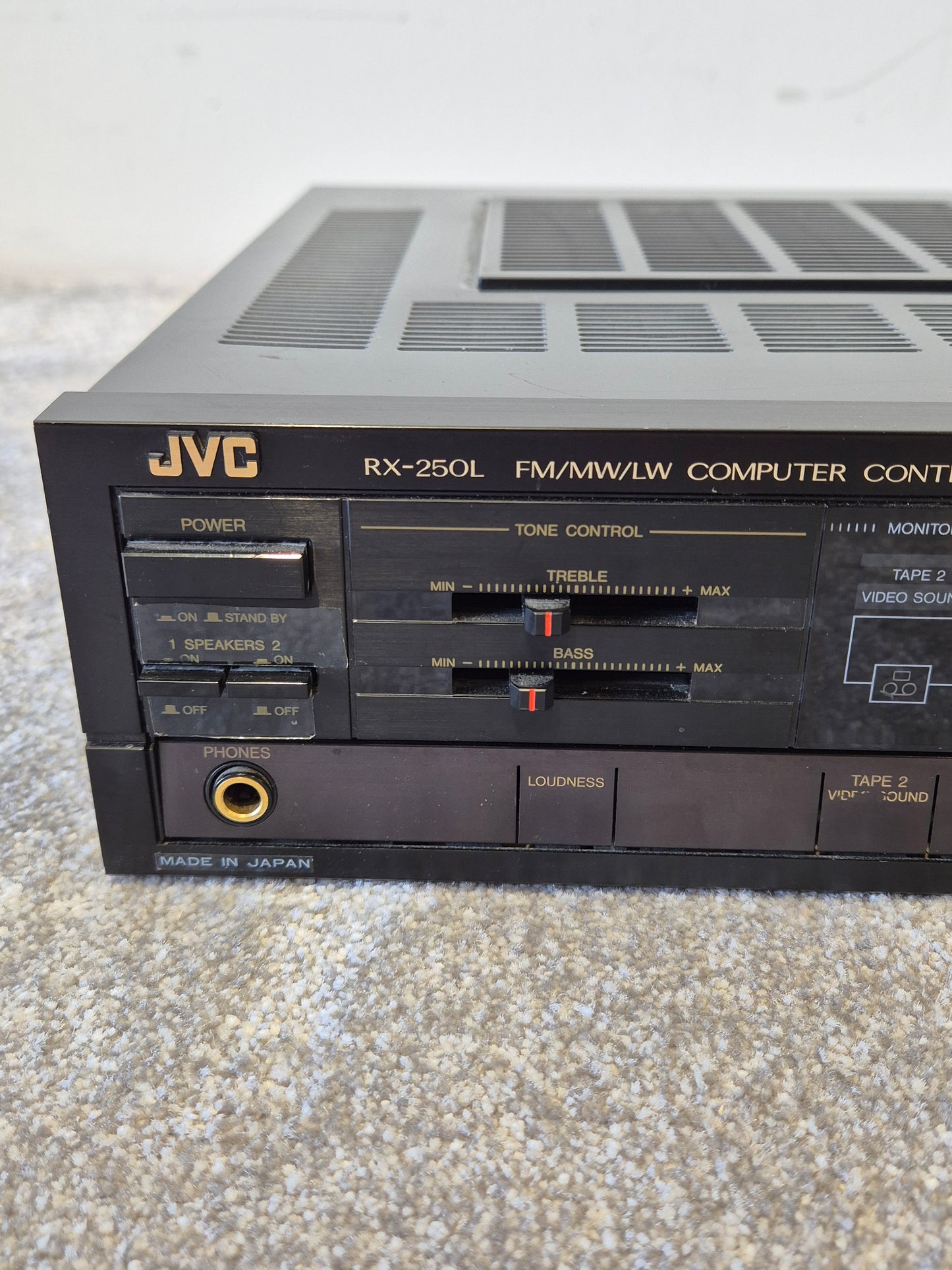 JVC RX-250 - Solid-State Amplifier and Stereo Receiver