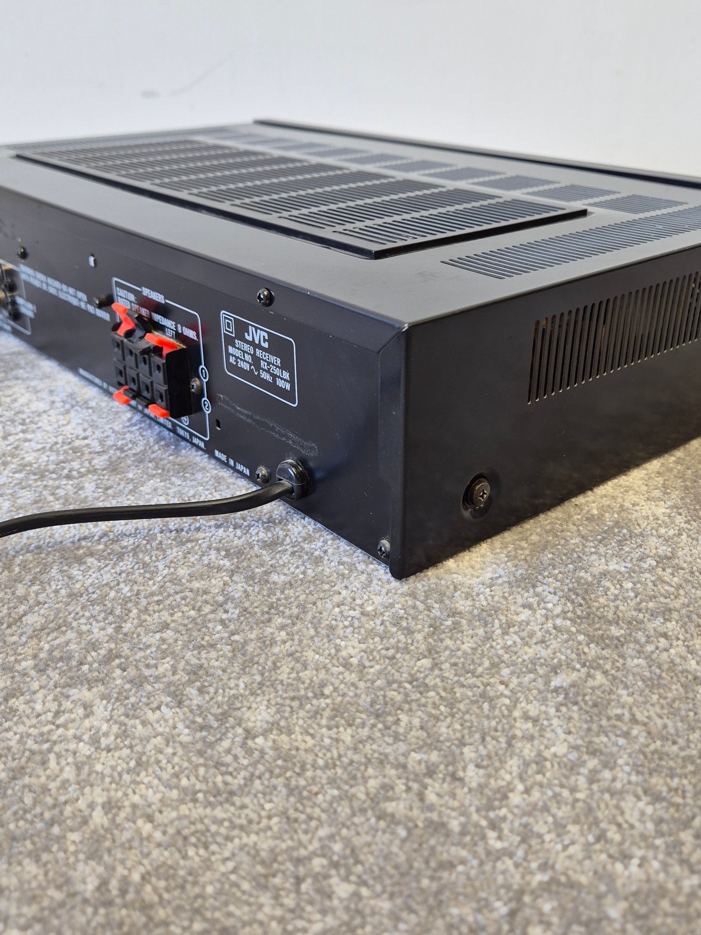 JVC RX-250 - Solid-State Amplifier and Stereo Receiver