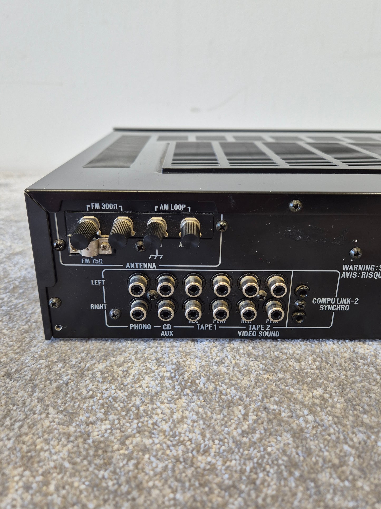 JVC RX-250 - Solid-State Amplifier and Stereo Receiver