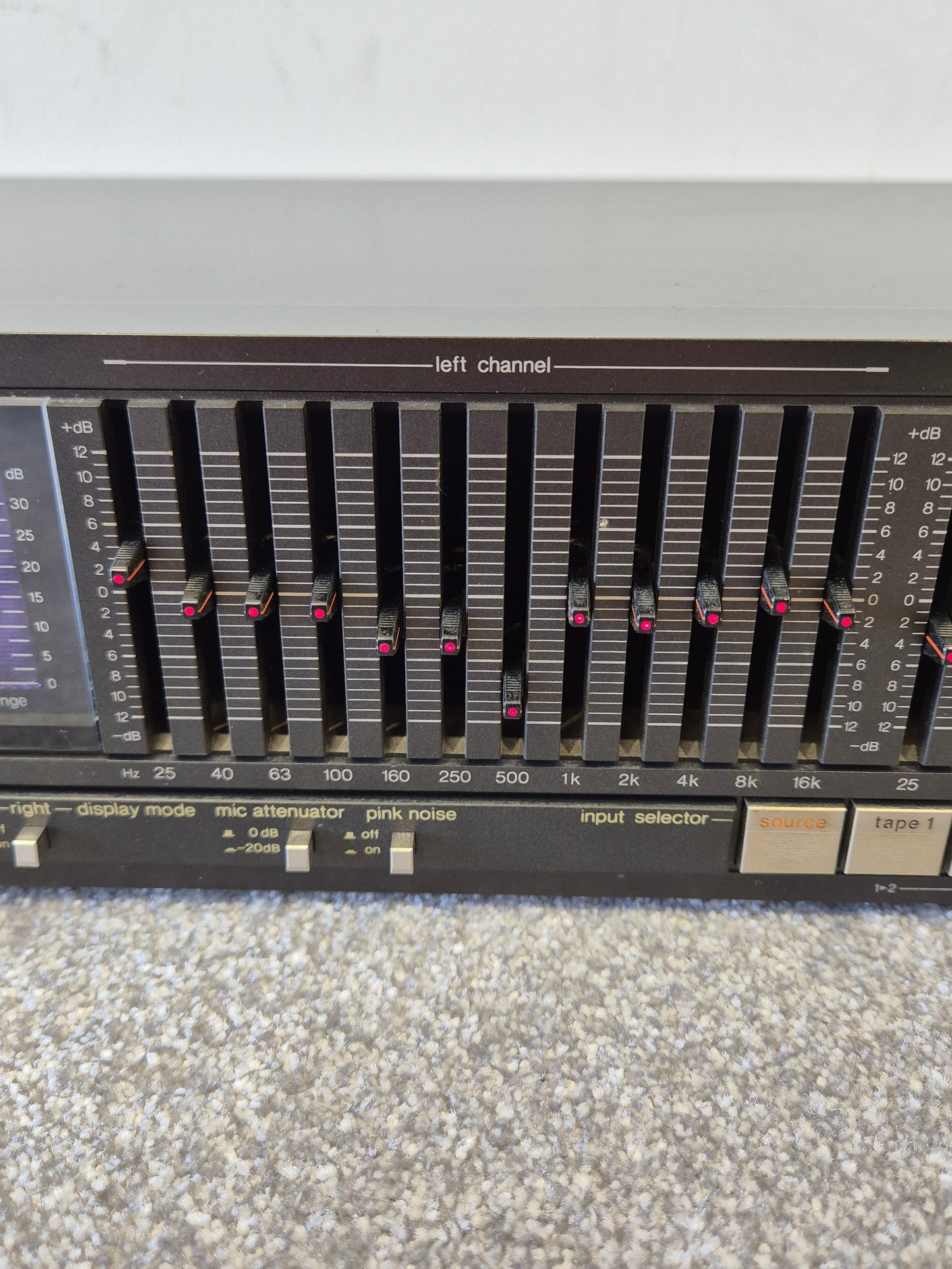 Technics SH-8055 - Stereo Graphic Equalizer