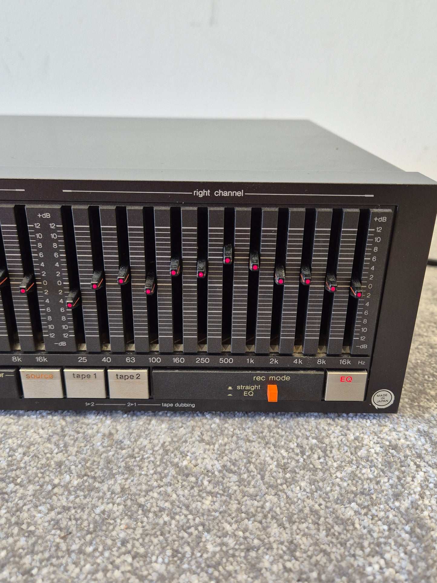 Technics SH-8055 - Stereo Graphic Equalizer
