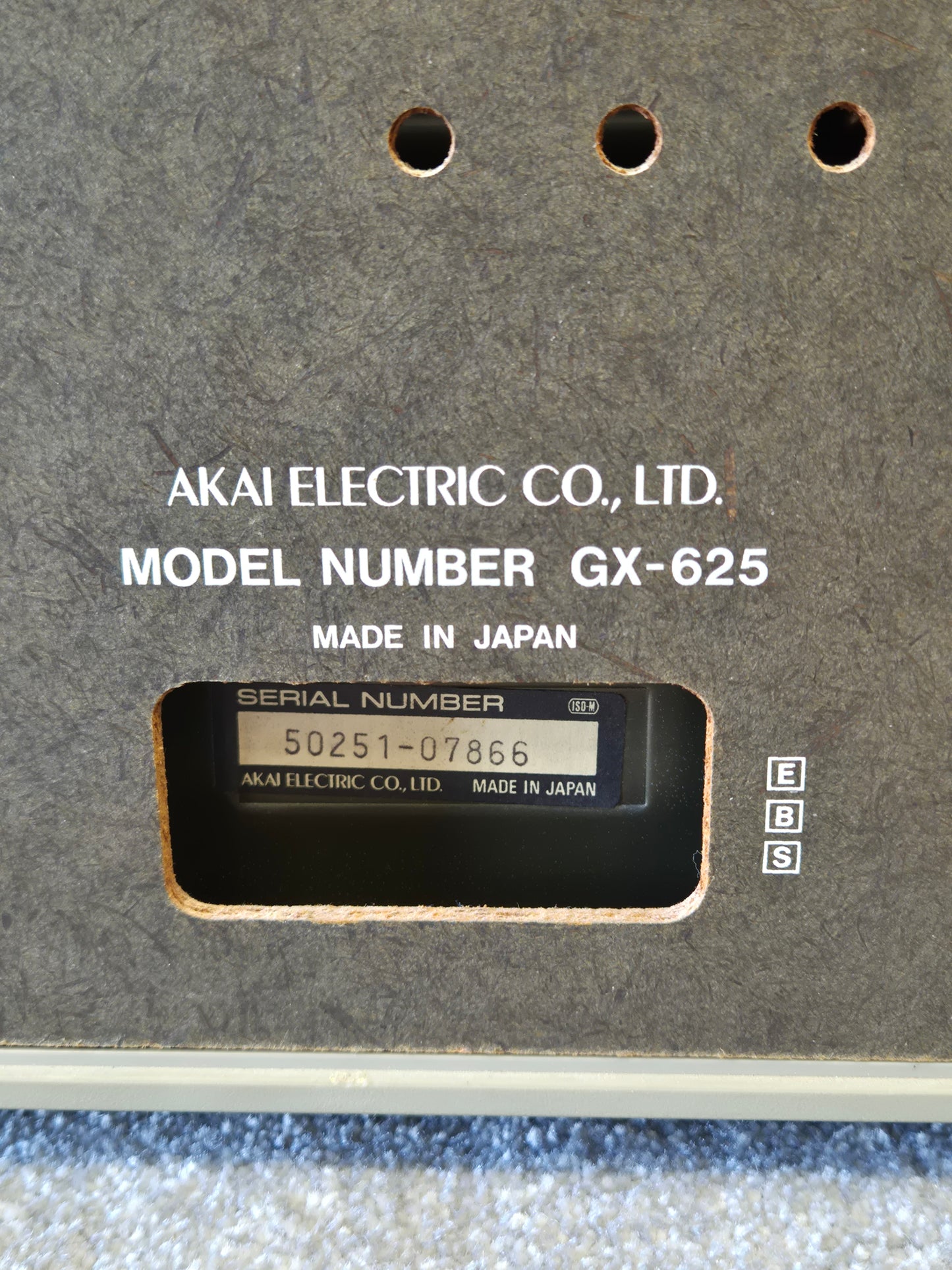Akai GX-625 - Reel to Reel Tape Recorder