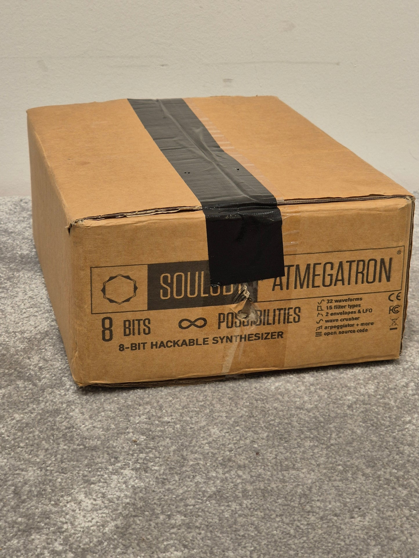Soulsby Atmegatron - Monophonic MIDI Synthesizer w/ Original Box