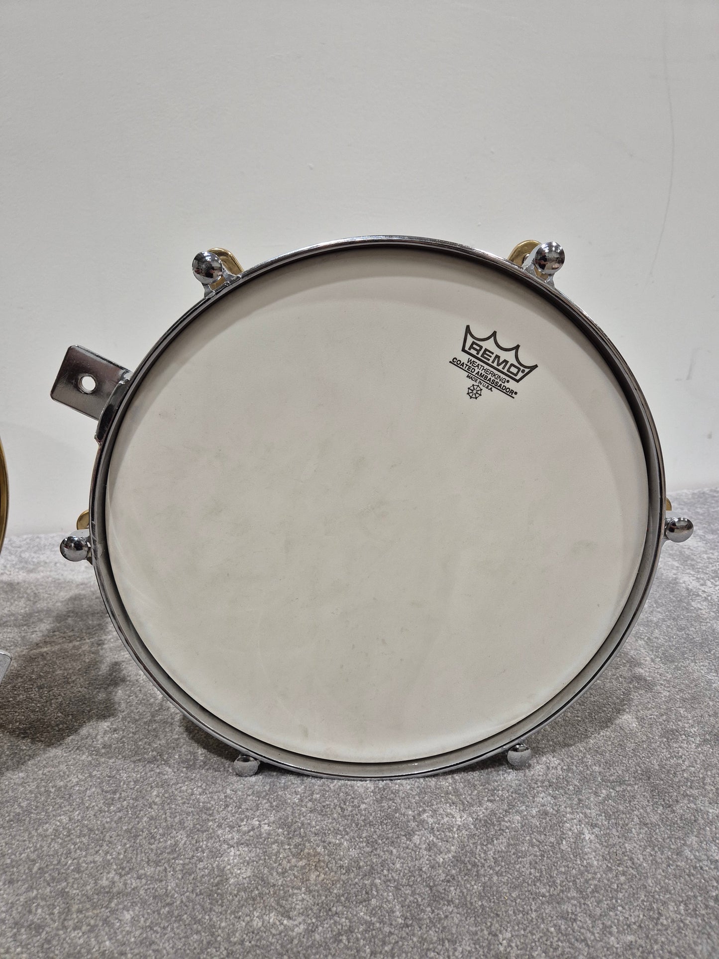 Meinl Artist Series Luis Conte Brass Timbales 14” and 15” w/ Black Case