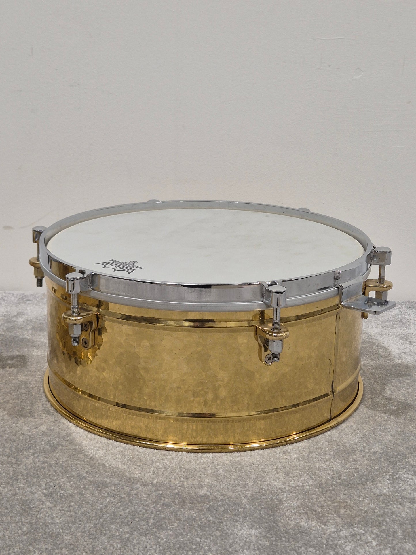 Meinl Artist Series Luis Conte Brass Timbales 14” and 15” w/ Black Case