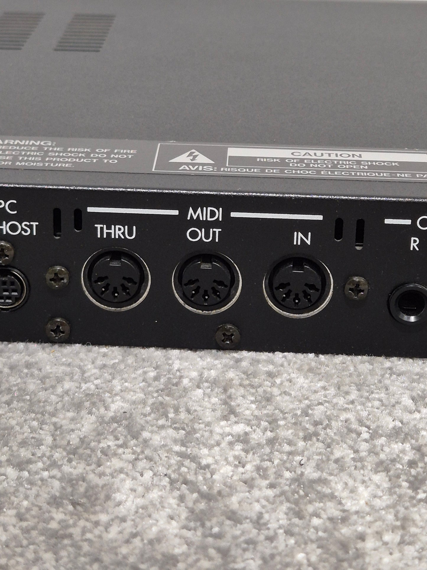 Korg NX5R - Desktop Synthesizer MIDI Sound Module From 1999
