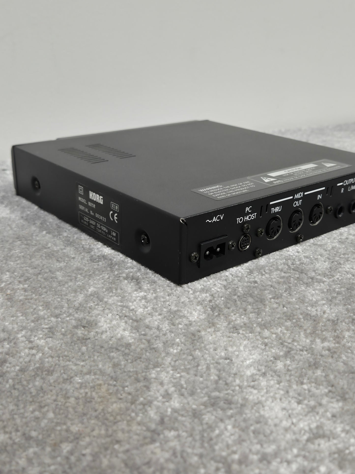 Korg NX5R - Desktop Synthesizer MIDI Sound Module From 1999