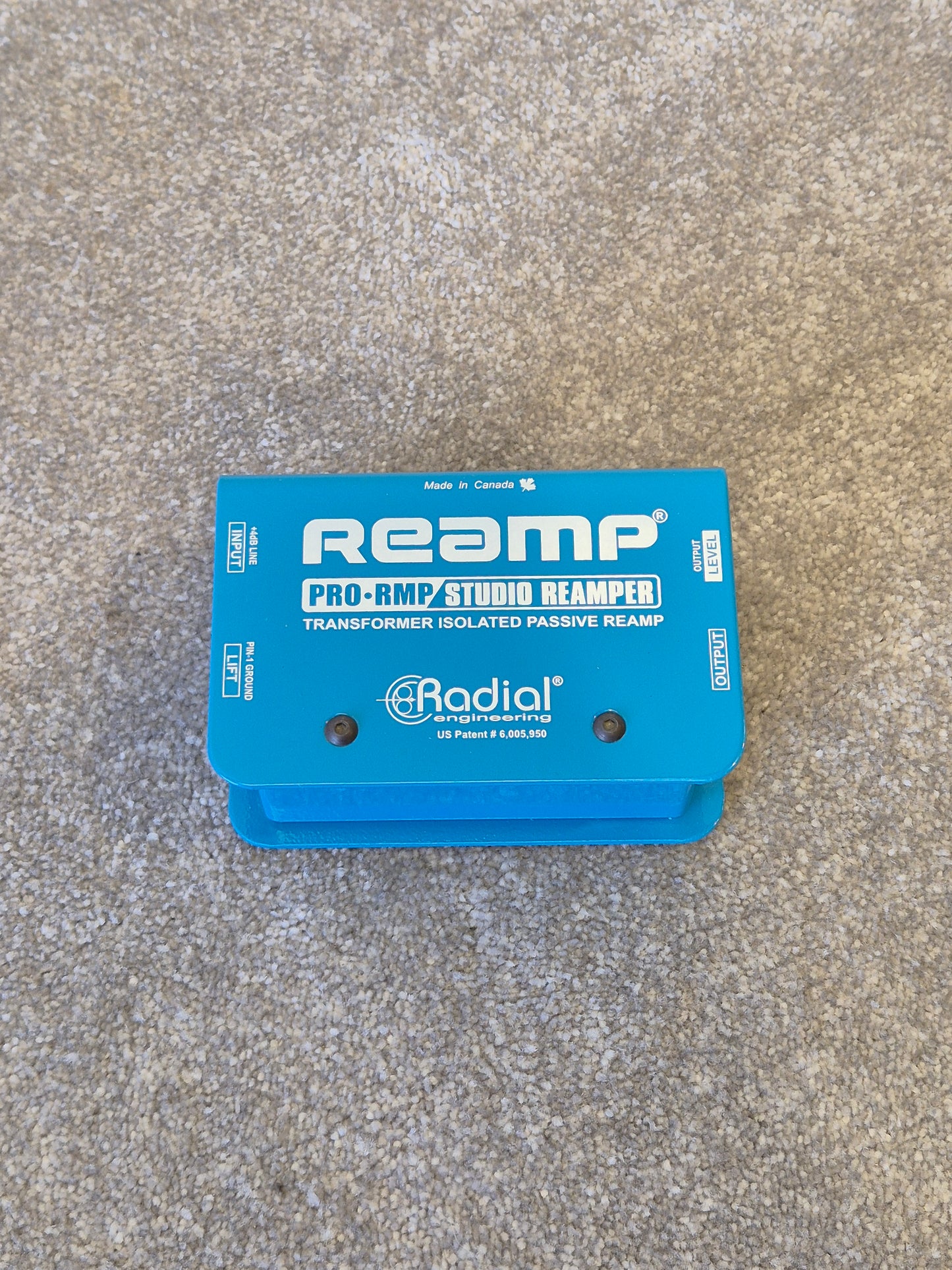 Radial ProRMP Studio Reamper - Passive Reamper