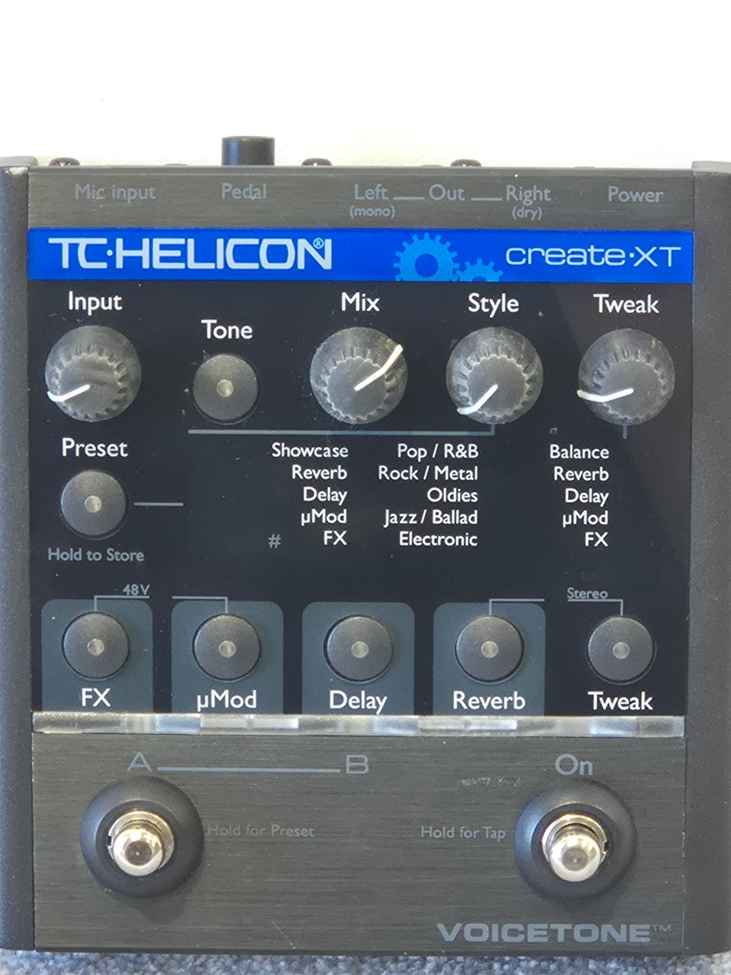 TC Helicon VoiceTone Create XT - Vocal Processor