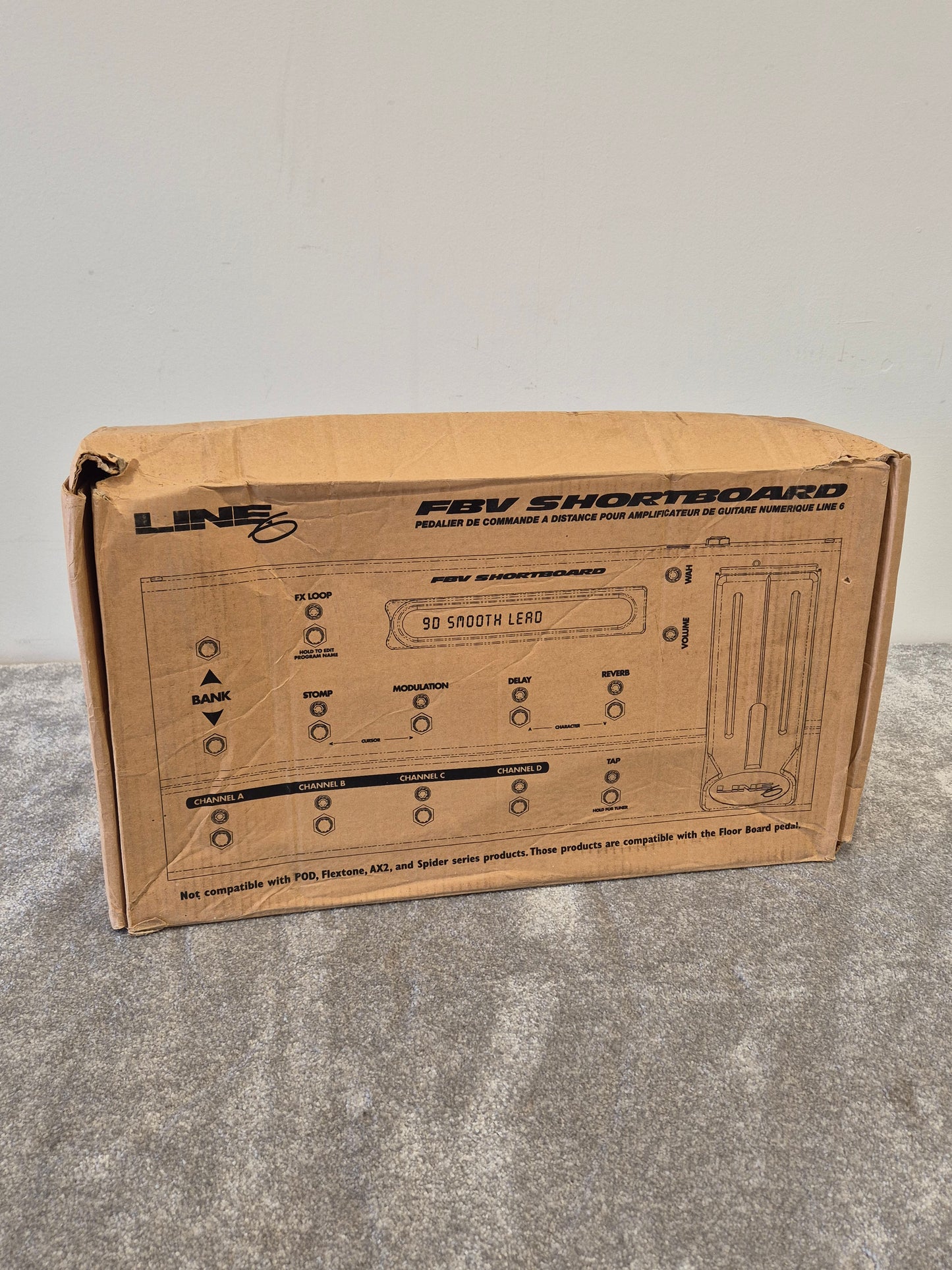 Line 6 FBV Shortboard - Foot Controller w/ Original Box
